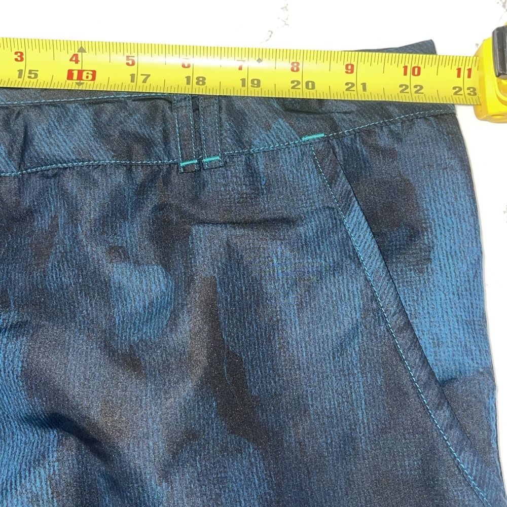 Adidas Board Shorts Terrex Parley Lotus Camo Outdoor 2XL Blue Black Performance - Picture 7 of 9